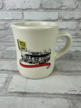 Waffle House 2012 Tuxton Heavy White Ceramic Restaurant Advertising Mug ... - $268.04 MXN