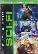 FUTURISTIC SCI-FI collection (dvd) *NEW* Aeon Flux, Ghost in the Shell, Island - £9.40 GBP