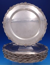 Shell &amp; Thread Tane Mexican Sterling Silver Charger Plates Set of 12 (#7696) - £9,892.03 GBP
