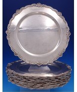 Shell &amp; Thread Tane Mexican Sterling Silver Charger Plates Set of 12 (#7... - £9,708.94 GBP