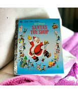Walt Disney&#39;s Santa&#39;s Toy Shop A Little Golden Book Christmas Gift 451-47 - £4.71 GBP