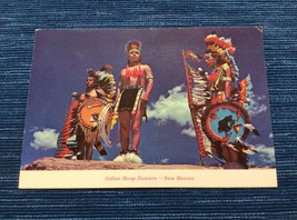 Vintage Postcard Unused Native Indian Hoop Dancers New Mexico Baxter Lan... - £3.92 GBP