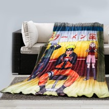 Naruto Shippuden Ichiraku Fleece Soft Throw Blanket For Couch Sofa Bed [45 X 60 - £27.59 GBP