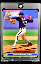 1992 Fleer Ultra #498 Brian Williams RC Rookie Houston Astros *Great Condition* - £0.92 GBP