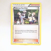 Pokemon Fan Club XY Fates Collide 107/124 Uncommon TCG Supporter Card - £0.85 GBP