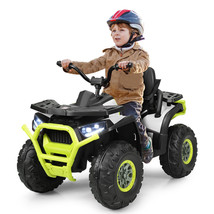 12V Kids Electric 4-Wheeler Atv Quad 2-Speed Ride On Car With Led Lights... - $361.99