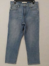 Ella Moss High Rise Slim Straight Ankle SZ 12/31 Junior Washed Blue Jean... - £3.74 GBP