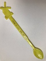 Hotel Lake Park Swizzle Stick Stir Petit Lac Magog Yellow - £1.49 GBP