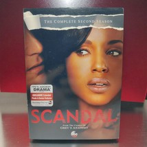 Scandal: The Complete Second Season (DVD, 2013, 5-Disc Set) Drama ABC Br... - $14.54