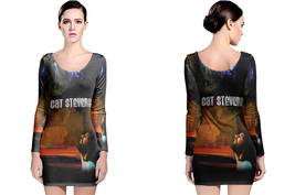 cat stevens Women Sexy Long Sleeve Bodycon  Dress - £23.51 GBP