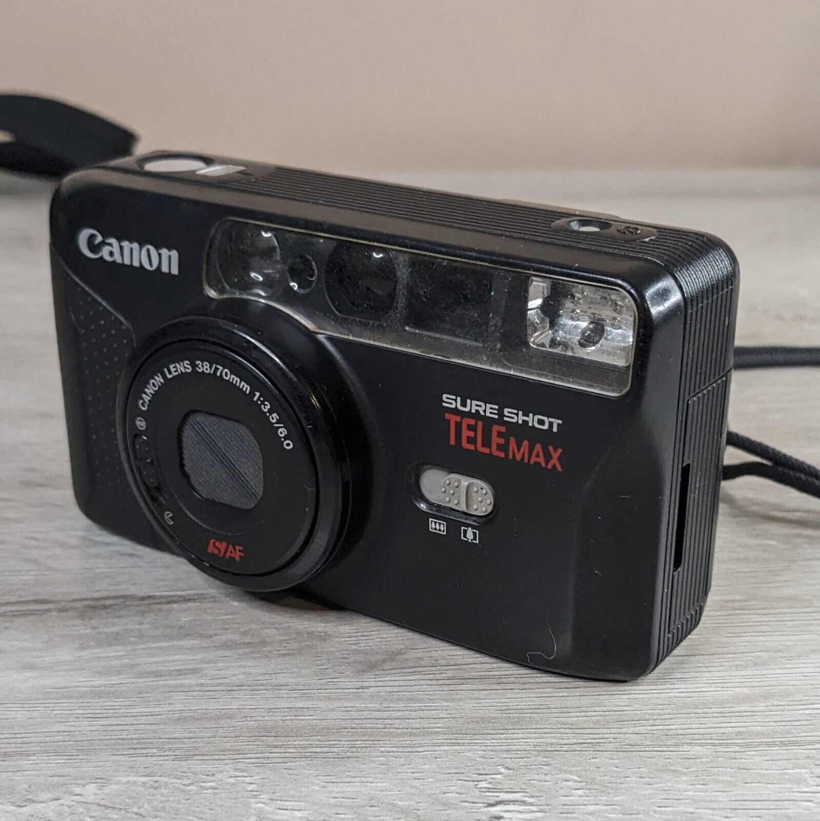 Canon Sure Shot Telemax Film Camera (38-70mm lens) - Partially Tested - £64.06 GBP