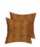 16&quot; African Wax Print Ankara Throw Pillow Sofa Couch Pillow Complete Pillow - €34,98 EUR