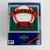 Upper Deck 1989 Baseball Card High # Series Box Set Box Factory Sealed! - £13.44 GBP