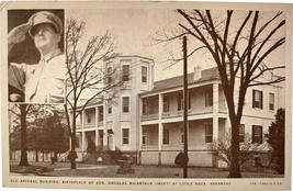 Old Arsenal Building MacArthur birth place Little Rock Arkansas vintage postcard - £8.96 GBP