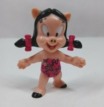 Vintage 1991 Warner Bro Looney Tunes Petunia Pig In Swimsuit 2.5&quot; McDona... - $55.56 MXN