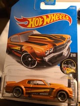 Hot Wheels &#39;70 Chevy Chevelle (Orange) Nightburnerz #7/10 #212/365 HTF Car - £3.06 GBP