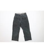 Vintage 50s Toddler Size 4T / 5T Distressed Atomic Fleck Corduroy Pants USA - $59.35