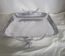Towle 1998 Pintel Collection ~ Steer Handle Platter 15” ( T803342 ) - £30.99 GBP