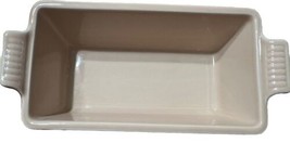 Le Creuset Heritage Cerise Red Ombre Loaf Pan 1.5 Quart Stoneware 9 x 7 x 3 NEW - $38.65