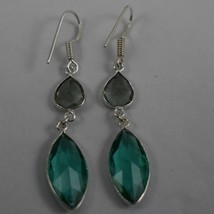 925 Sterling Silver Amethyst Gemstone Handmade Bezel Earrings Women Gift BES1279 - £19.90 GBP