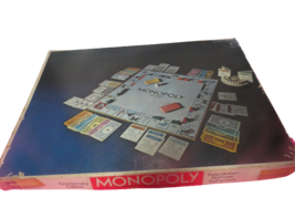 Vintage 1961 Monopoly Board Game Parker Bros Complete In Original Box - £15.78 GBP