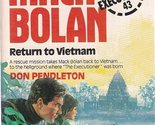 Return To Vietnam [Mass Market Paperback] Pendleton, Don - £2.35 GBP