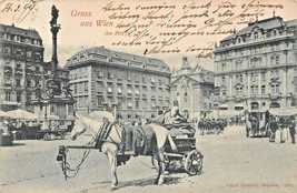 Wien Vienna Austria~Am HOF~1899 Edgar Schmidt Photo Postcard - £9.59 GBP