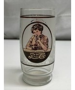 Unusual Vintage PEPSI COLA Gibson Girl Glass Tumbler Cup Soda Collectibl... - €10,26 EUR