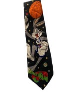Vintage Space Jam 1996 Warner Bros Looney Tunes Squad Tie Bugs Bunny 100... - $417.91 MXN