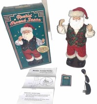 Rockin Around Santa 17 Inch Vtg 1999 Christmas Fantasy Tested Working Video - £32.11 GBP