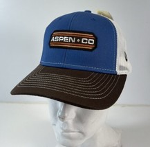 NEW Ouray Aspen Colorado Zone Trucker Hat Cap SnapBack Mesh Back Multicolor - £11.81 GBP