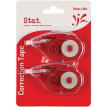 Stat Correction Tape 2pk (5mmx8m) - $30.57