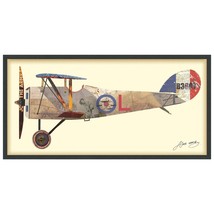 Empire Art Direct DAC-007-2548B Antique Biplane No.1 Dimensional Collage... - £162.70 GBP