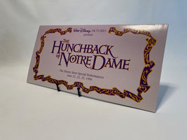 Disney's "The Hunchback of Notre Dame" Special Performance Lithograph - £7.17 GBP