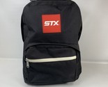 Herschel STX Sidewinder Lacrosse Backpack Black Leather Bottom Laptop Sl... - $24.31