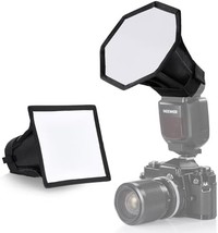 Collapsible Flash Diffuser Softbox Set for Speedlight Photography - $33.65