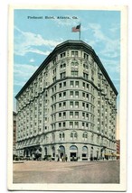 Piedmont Hotel Atlanta Georgia 1920s postcard - £4.72 GBP