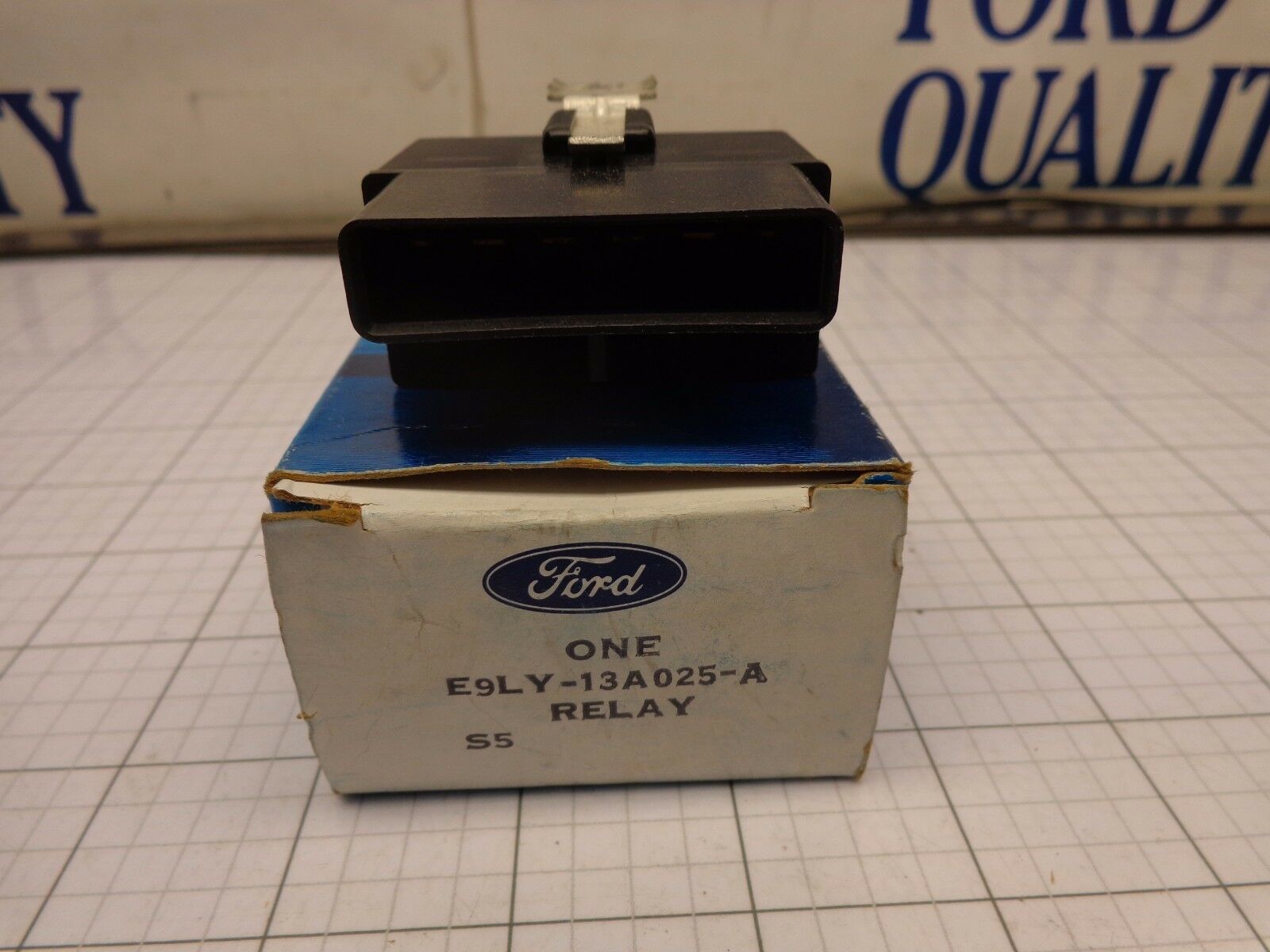 Primary image for FORD OEM NOS E9LY-13A025-A  Relay  6  Prong Multi Use