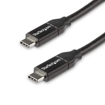 Usb C To Usb C Cable - 1.5 Ft / 0.5M - 5A Pd - White - Usb 2.0 - Usb-If Certifie - £20.18 GBP