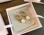  1 1 high quality vintage clover and pearl stud earrings for women prevent allergy thumb155 crop