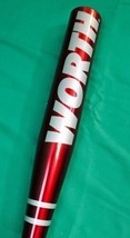 Worth Youth Tee Ball T Ball Bat TW2 2” Diameter -8, 24in 16oz Red White ... - £13.09 GBP