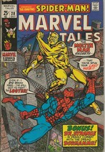 Marvel Tales #28 ORIGINAL Vintage 1970 Marvel Comics Reprints ASM 36 Molten Man - £15.54 GBP