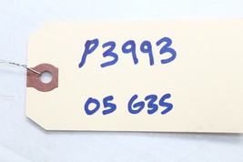 2005-2007 INFINITI G35 COUPE FRONT LEFT DRIVER SPEAKER TWEETER COVER P3993 image 9