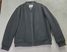 Ben Sherman Jacket Mens Large Black Polyester Long Sleeve Pockets Full Zipper - £25.06 GBP