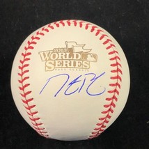 Dustin Pedroia Signed 2013 Ws Baseball PSA/DNA Boston Red Sox Autographed - £236.06 GBP