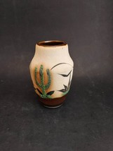 Betty Selby signed Southwest Pottery Vase Cactus Bud Vase 4” Vintage 1999 - £13.90 GBP