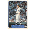 1982 Fleer #40 Tommy John New York Yankees ⚾ - $0.89