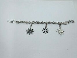 FIBO Stainless Steel Snowflake Bracelet - $16.95