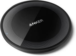 Anker Qi Wireless Charger Pad Mat 10W Max Fast Charging for iPhone 13 Galaxy S22 - £23.94 GBP