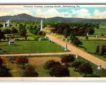 Hancock Avenue Looking South Gettysburg Pennsylvania PA UNP WB Postcard P23 - $2.92